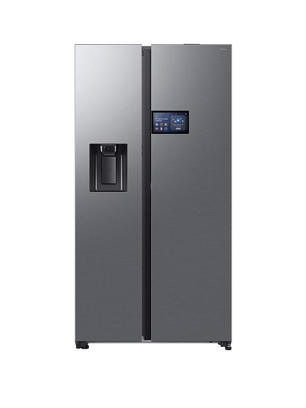 Samsung Series 9 RS90F64EETEU 634-litre Smart American Fridge Freezer with On-device Bixby - Silver